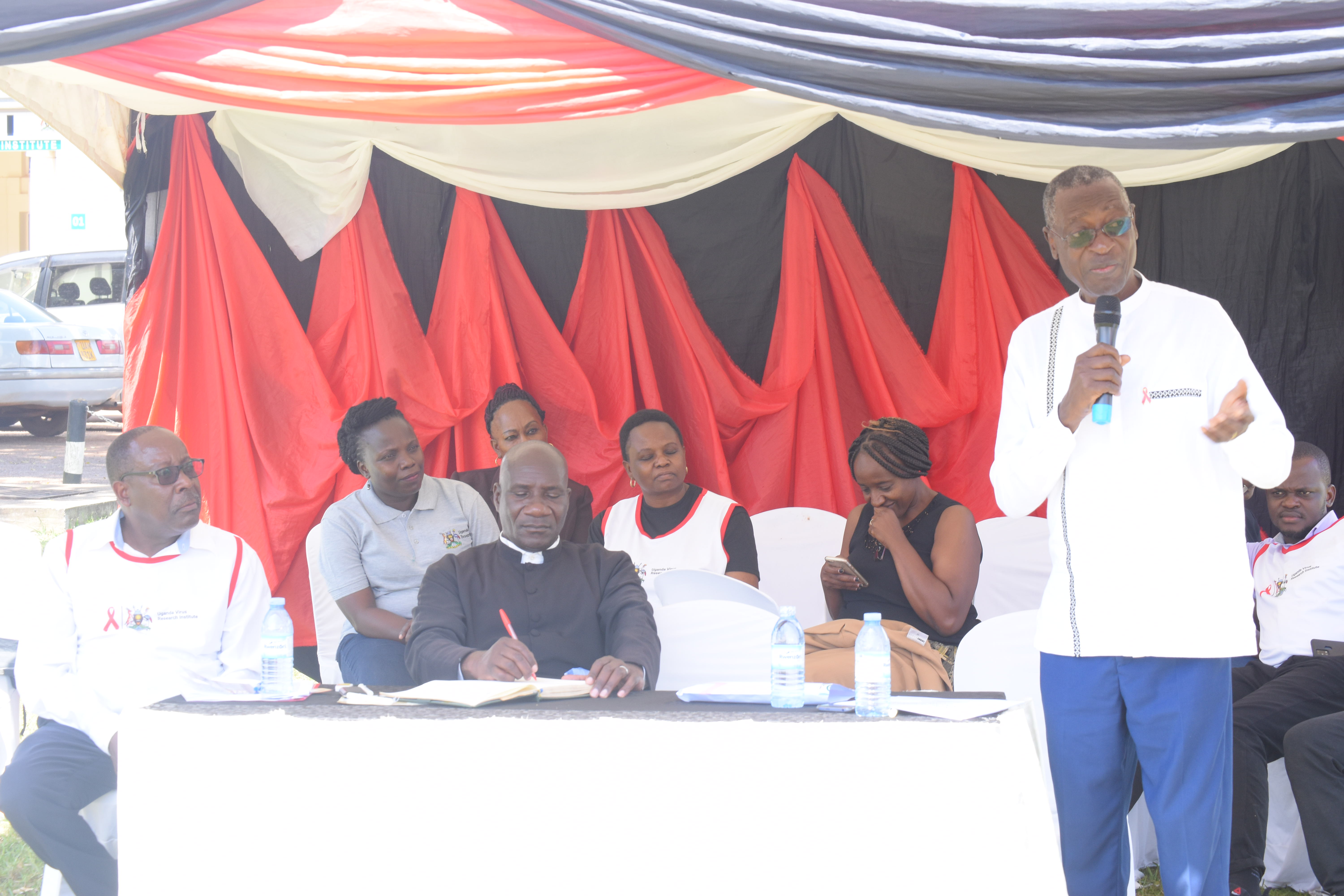 Dr Stephen Watiti was guest of honour at the event